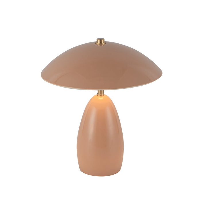 Alora TL437409PEC LED Table Lamp, Peach