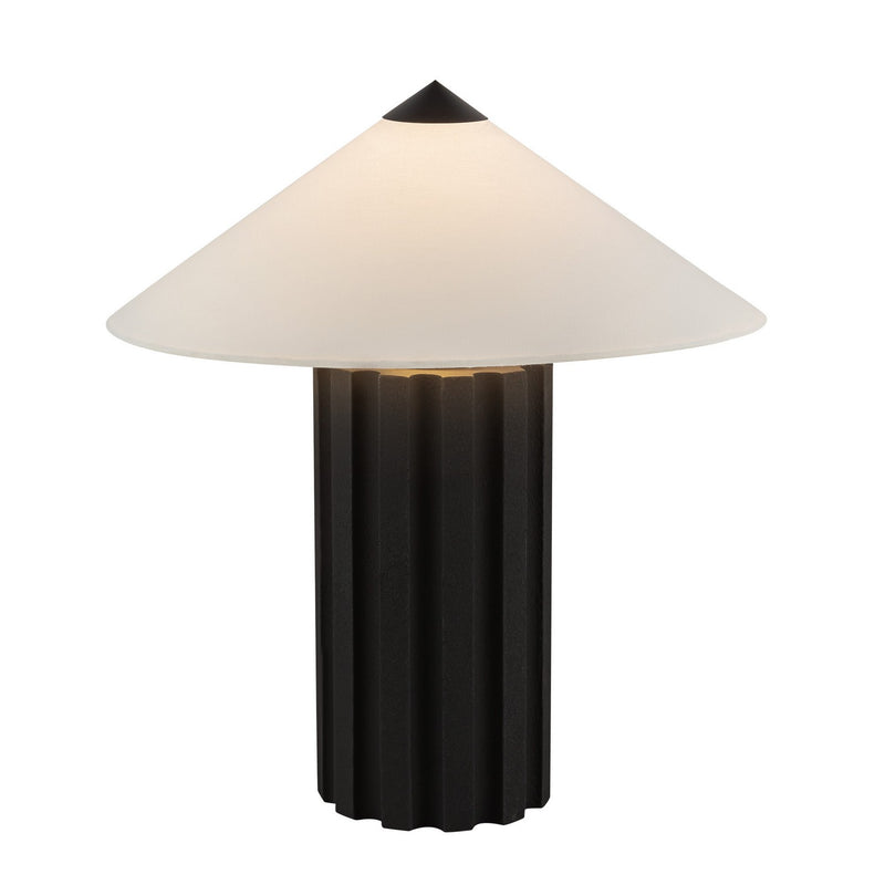 Alora TL441020MB One Light Table Lamp, Matte Black