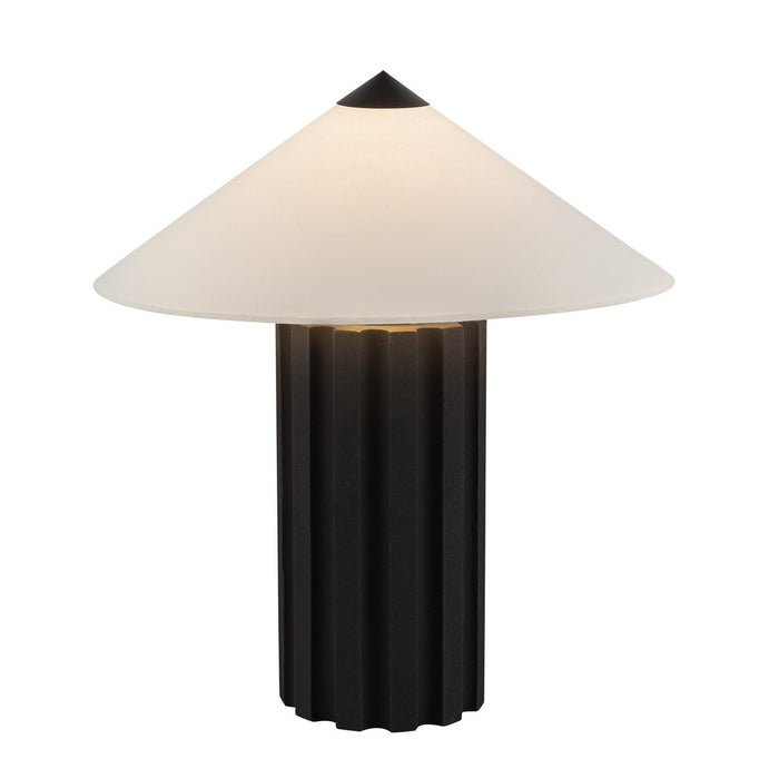 Alora TL441020MB One Light Table Lamp, Matte Black