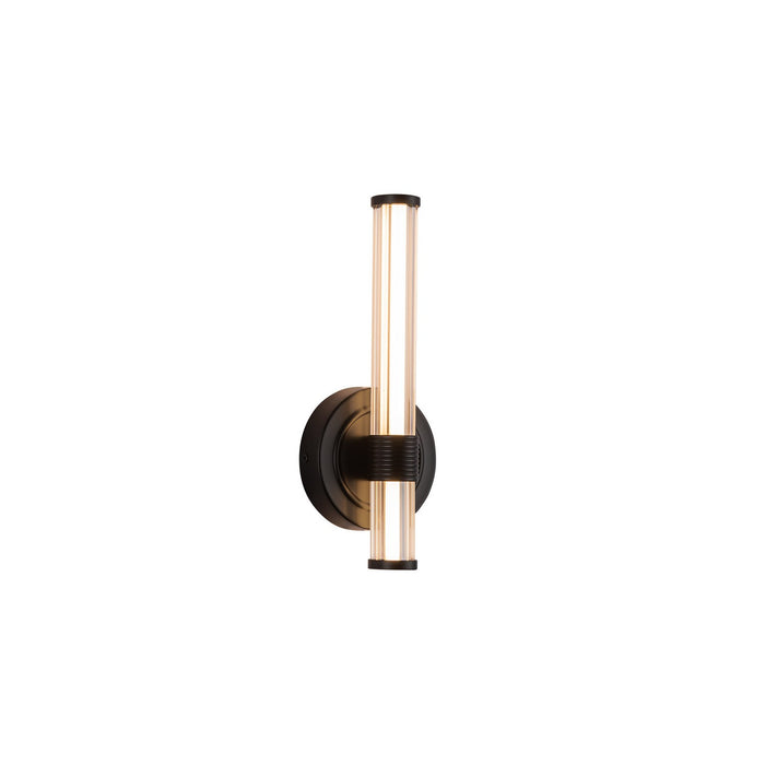Alora WV509012MB-UNV LED Wall/Vanity, Matte Black