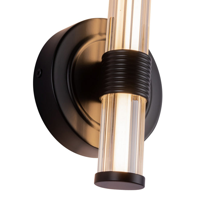 Alora WV509012MB-UNV LED Wall/Vanity, Matte Black