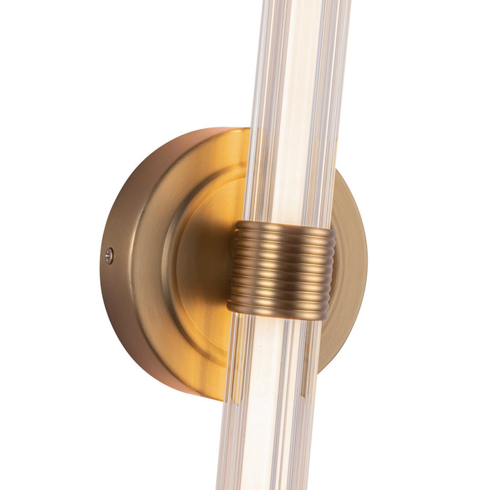 Alora WV509024BG-UNV LED Wall/Vanity, Brushed Gold