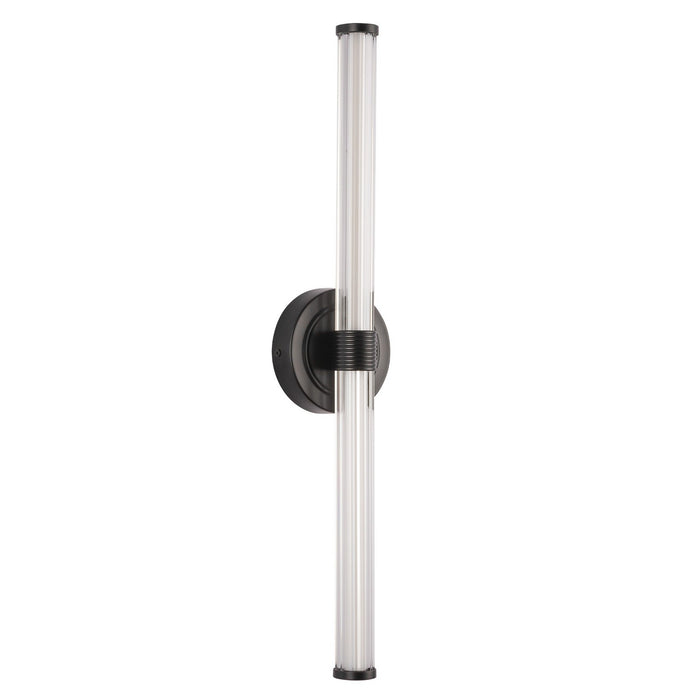 Alora WV509024MB-UNV LED Wall/Vanity, Matte Black