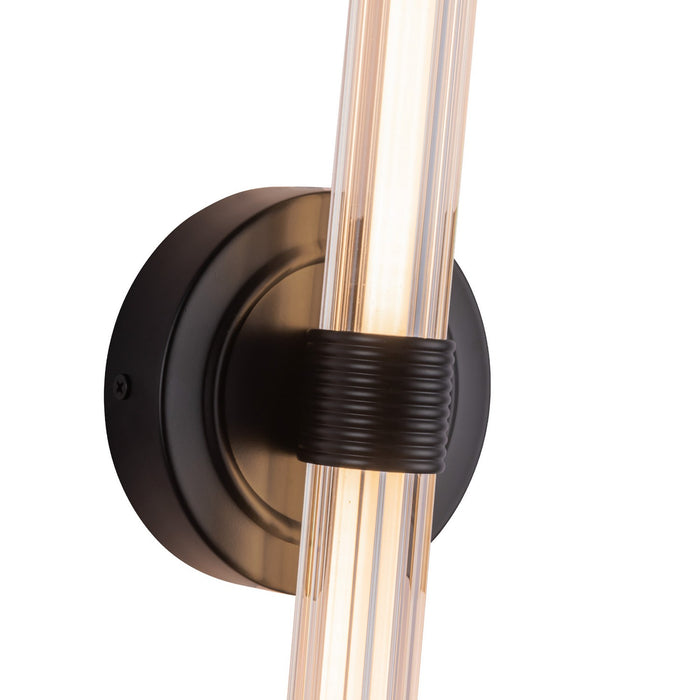 Alora WV509024MB-UNV LED Wall/Vanity, Matte Black