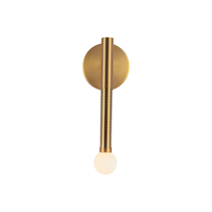 Alora WV612114BGOP-UNV LED Wall/Vanity, Brushed Gold/Opal Glass