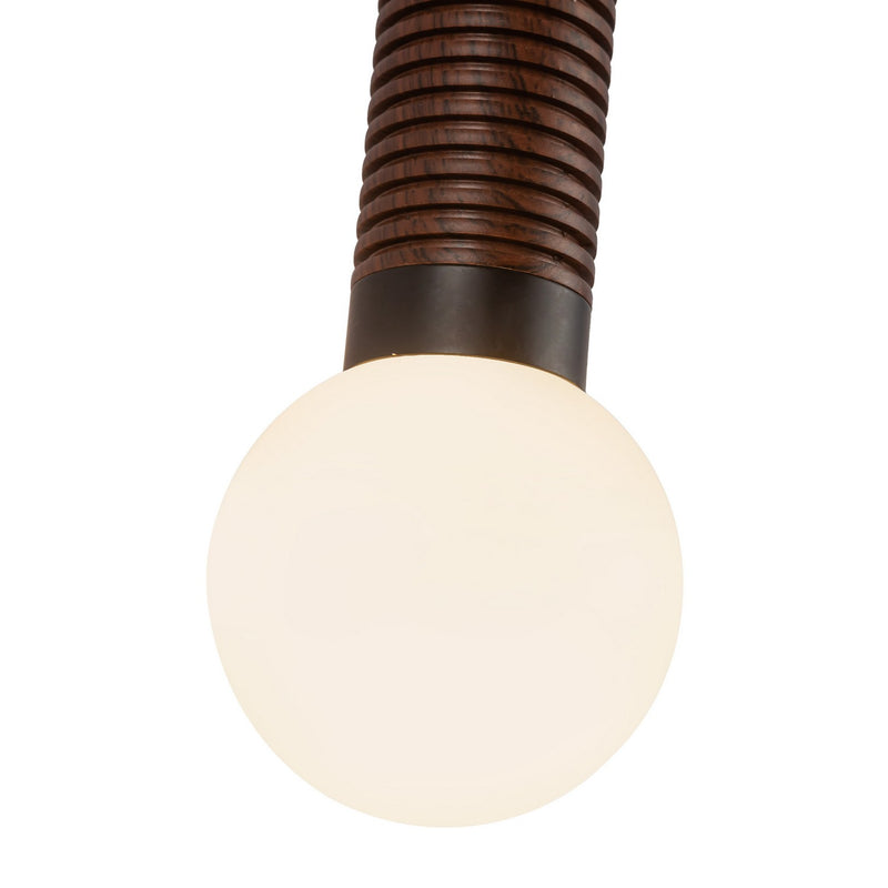 Alora WV612114MBOP-UNV LED Wall/Vanity, Matte Black/Opal Glass