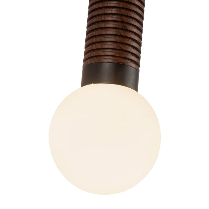 Alora WV612114MBOP-UNV LED Wall/Vanity, Matte Black/Opal Glass