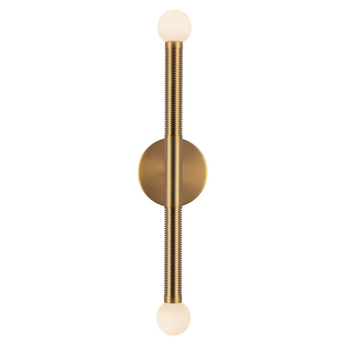 Alora WV612223BGOP-UNV LED Wall/Vanity, Brushed Gold/Opal Glass