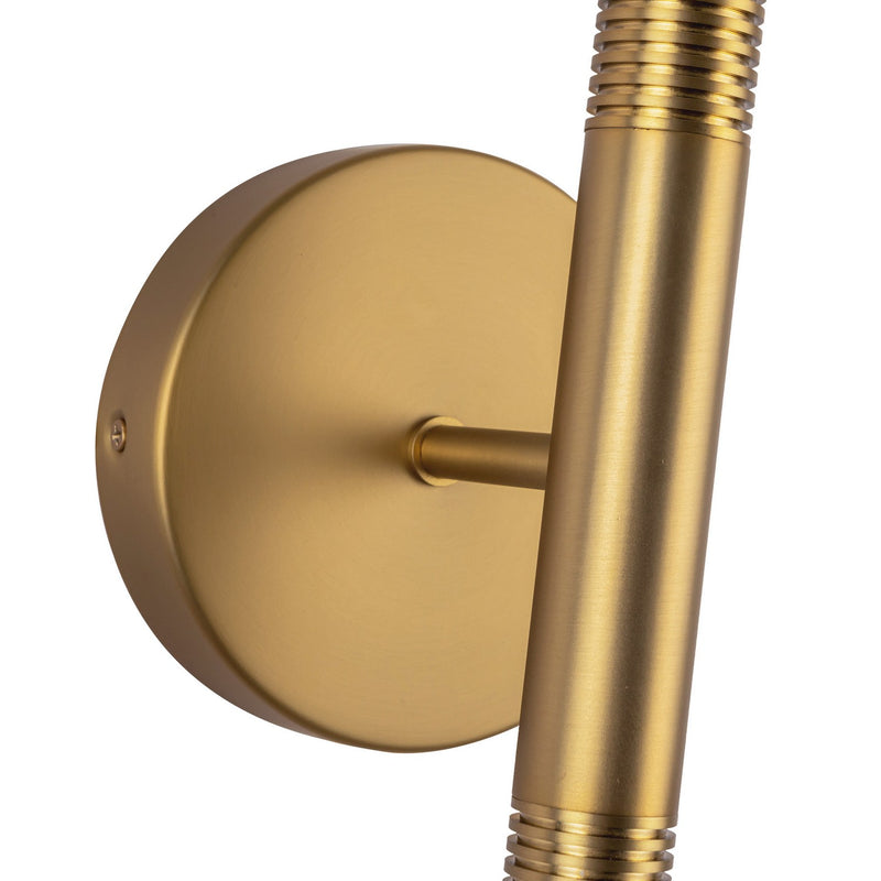 Alora WV612223BGOP-UNV LED Wall/Vanity, Brushed Gold/Opal Glass