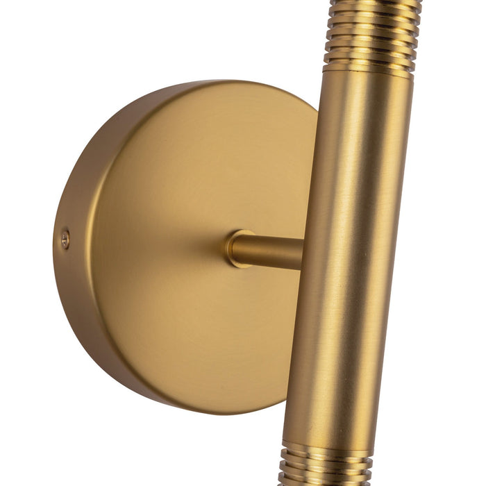 Alora WV612223BGOP-UNV LED Wall/Vanity, Brushed Gold/Opal Glass