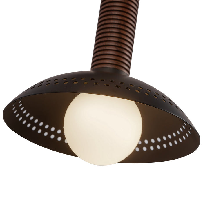 Alora WV616114MBOP-UNV LED Wall/Vanity, Matte Black/Opal Glass