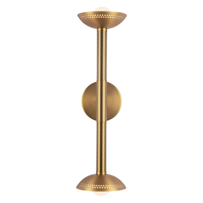 Alora WV616223BGOP-UNV LED Wall/Vanity, Brushed Gold/Opal Glass