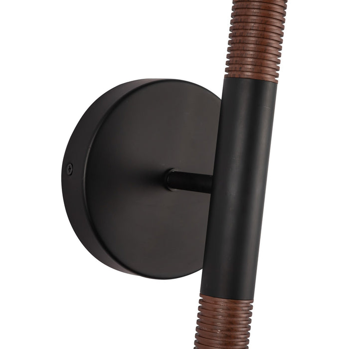 Alora WV616223MBOP-UNV LED Wall/Vanity, Matte Black/Opal Glass