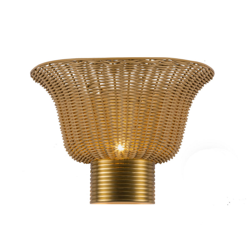 Alora WV667014BG One Light Vanity, Brushed Gold