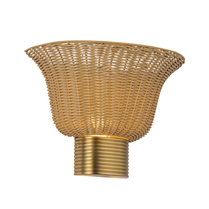 Alora WV667014BG One Light Vanity, Brushed Gold