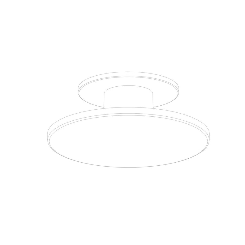 W.A.C. Lighting FM-250708-CS-BN LED Flush Mount, Brushed Nickel