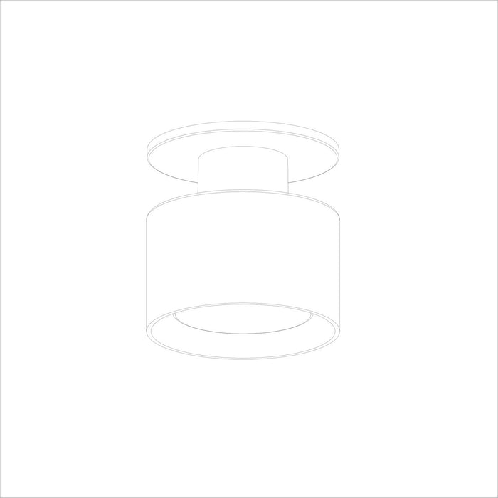 W.A.C. Lighting FM-250905-CS-BN LED Flush Mount, Brushed Nickel