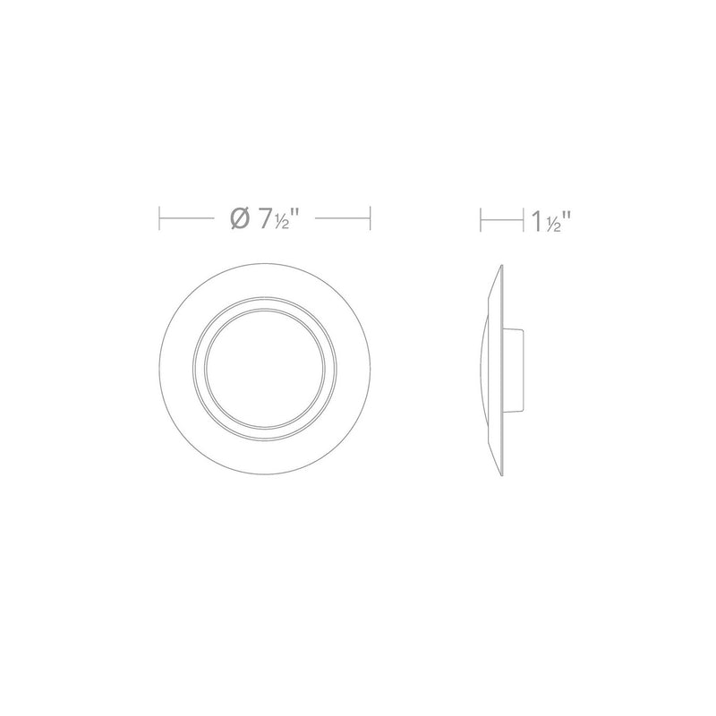 W.A.C. Lighting FM-616G2-9CS-WT LED Recessed, White