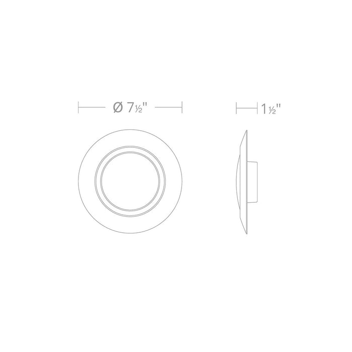 W.A.C. Lighting FM-616G2-9CS-WT LED Recessed, White