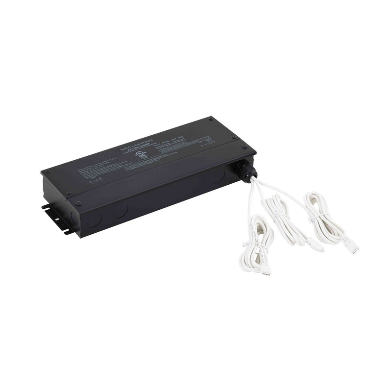 W.A.C. Lighting PS-24DC-U3X96R-T Remote Power Supply, Black