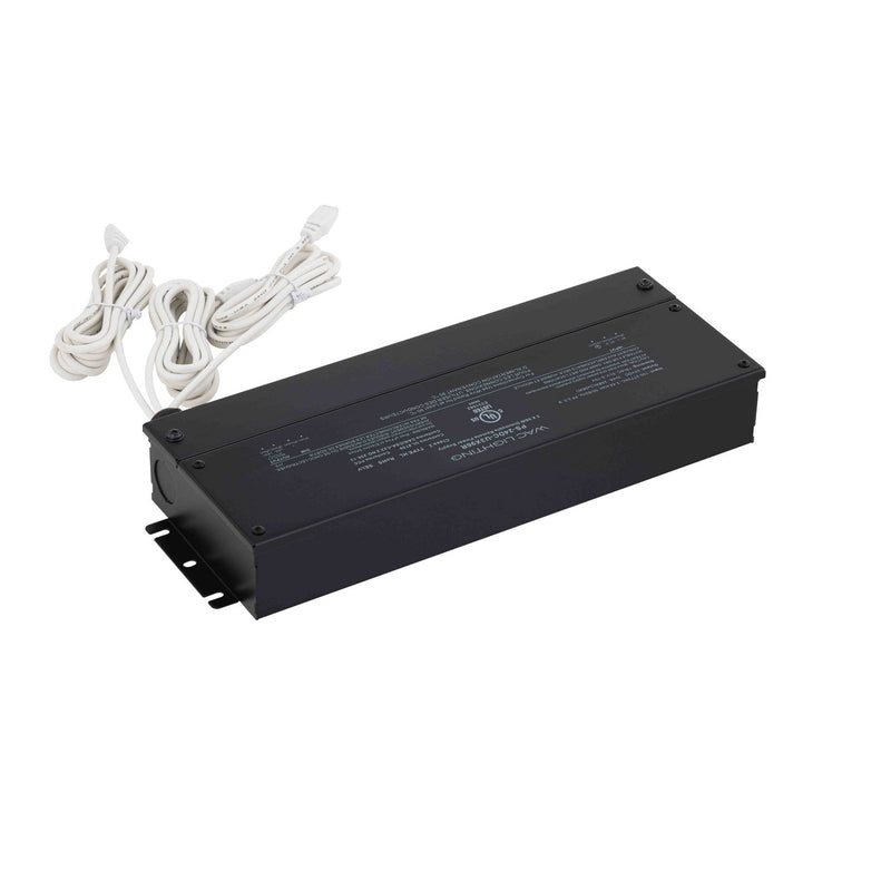 W.A.C. Lighting PS-24DC-U3X96R-T Remote Power Supply, Black