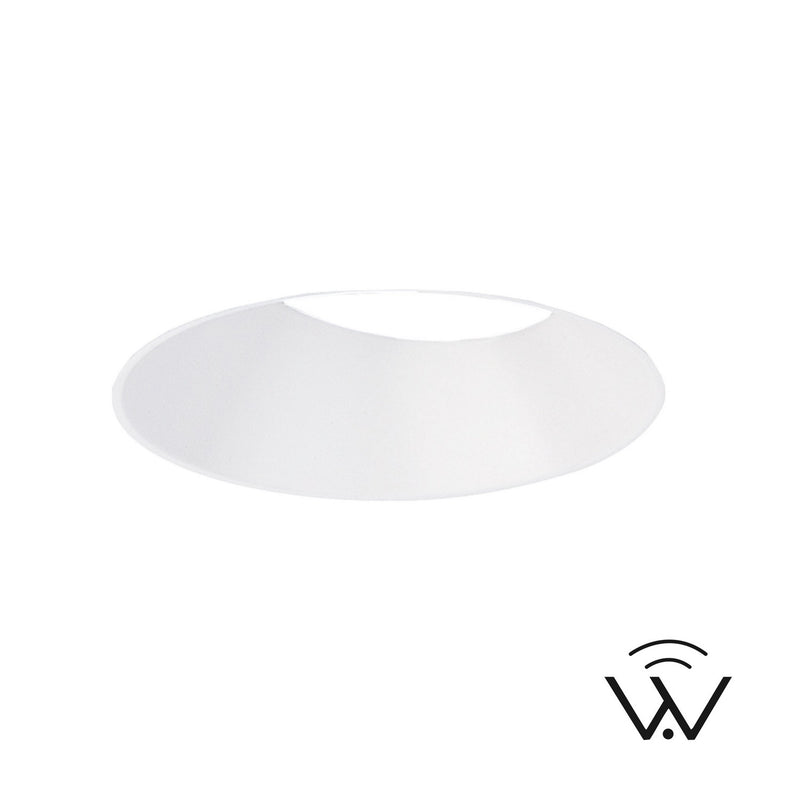 W.A.C. Lighting R2FRAL-TWA-WT LED Trim, White