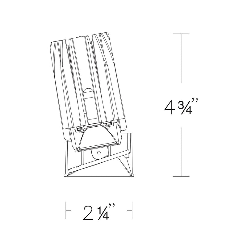 W.A.C. Lighting R2FSWL-TWA-HZ LED Trim, Haze