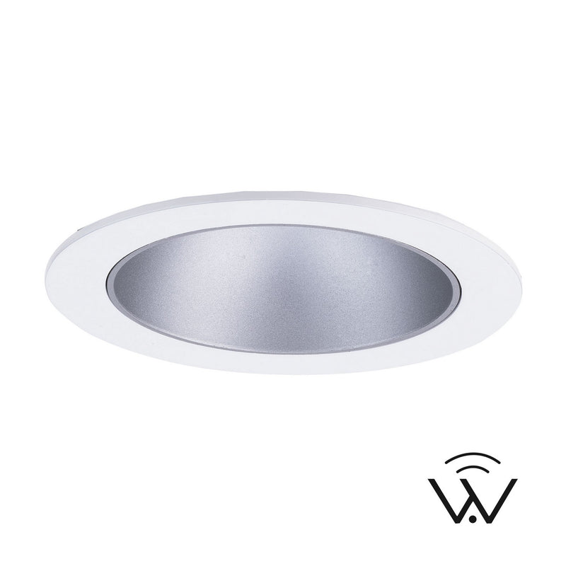W.A.C. Lighting R4FRDT-TWA-HZWT LED Trim, Haze/White