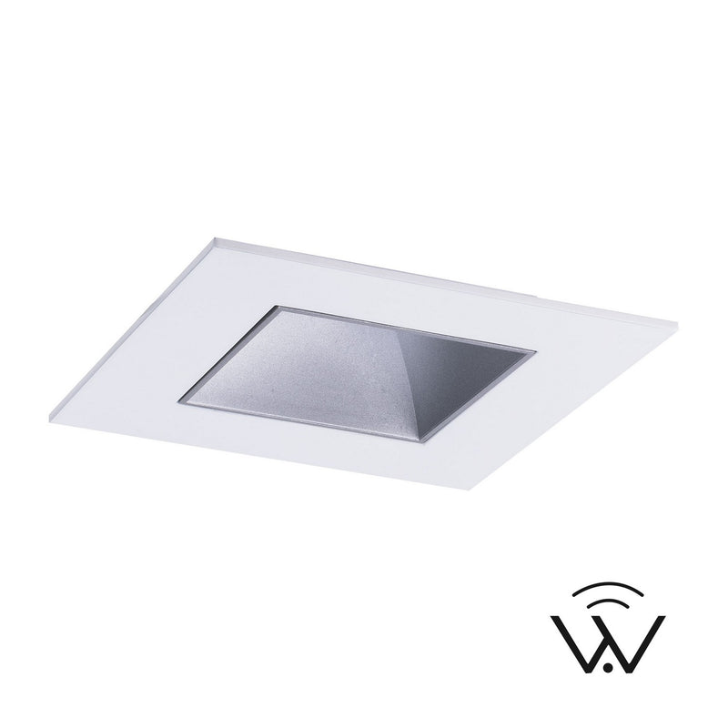 W.A.C. Lighting R4FSDT-TWA-HZWT LED Trim, Haze/White
