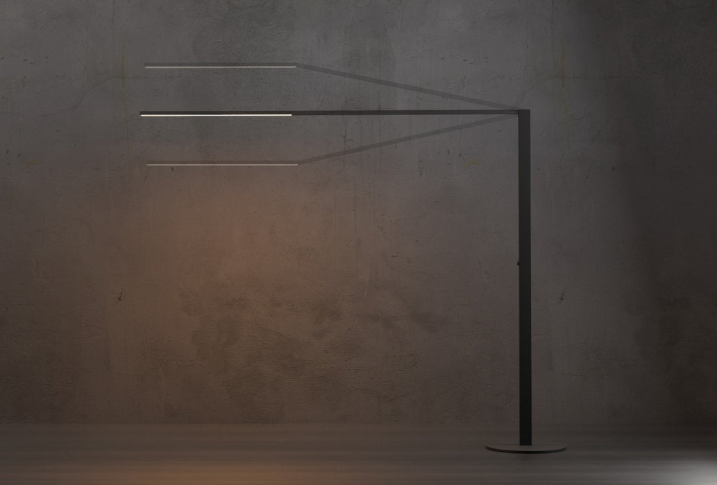 Koncept ZBF6000-SW-MTB LED Floor Lamp, Matte Black