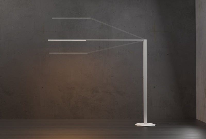 Koncept ZBF6000-SW-MWT LED Floor Lamp, Matte White