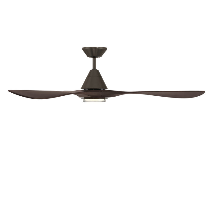 Modern Forms Fans FR-D2504-60L-BZ/DW 60" Ceiling Fan, Bronze/Dark Walnut