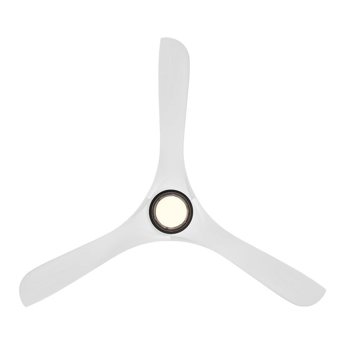 Modern Forms Fans FR-D2504-60L-MB/MW 60" Ceiling Fan, Matte Black/Matte White