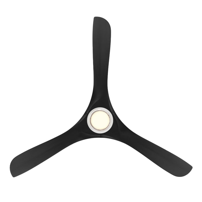 Modern Forms Fans FR-D2504-60L-MW/MB 60" Ceiling Fan, Matte White/Matte Black