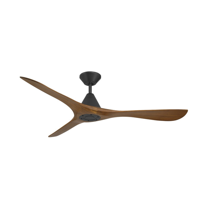 Modern Forms Fans FR-D2504-60-MB/DK 60" Ceiling Fan, Matte Black/Distressed Koa