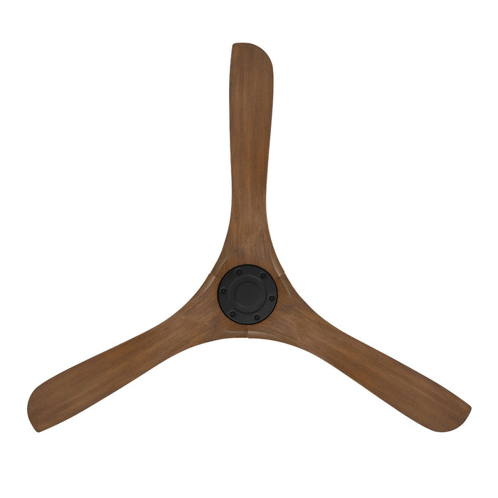 Modern Forms Fans FR-D2504-60-MB/DK 60" Ceiling Fan, Matte Black/Distressed Koa