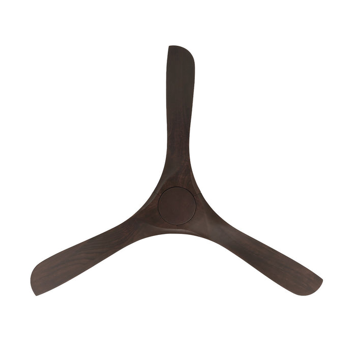 Modern Forms Fans FR-D2504-60-MB/DW 60" Ceiling Fan, Matte Black/Dark Walnut