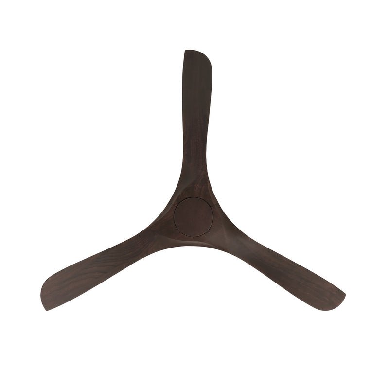 Modern Forms Fans FR-D2504-60-MW/DW 60" Ceiling Fan, Matte White/Dark Walnut