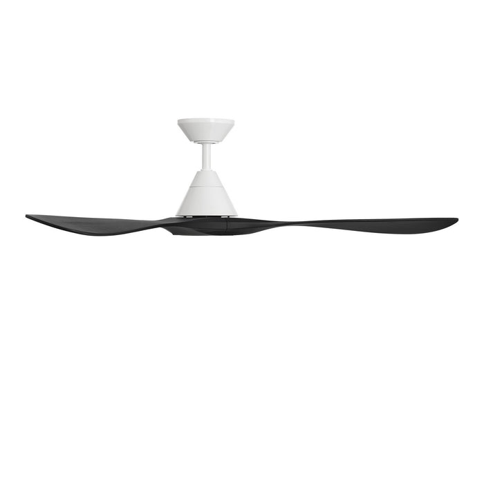 Modern Forms Fans FR-D2504-60-MW/MB 60" Ceiling Fan, Matte White/Matte Black