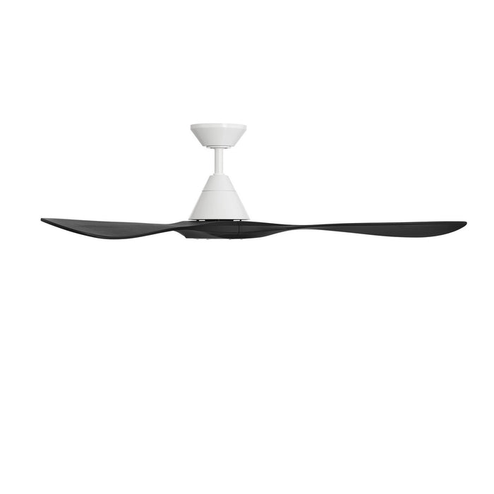 Modern Forms Fans FR-D2504-60-MW/MB 60" Ceiling Fan, Matte White/Matte Black