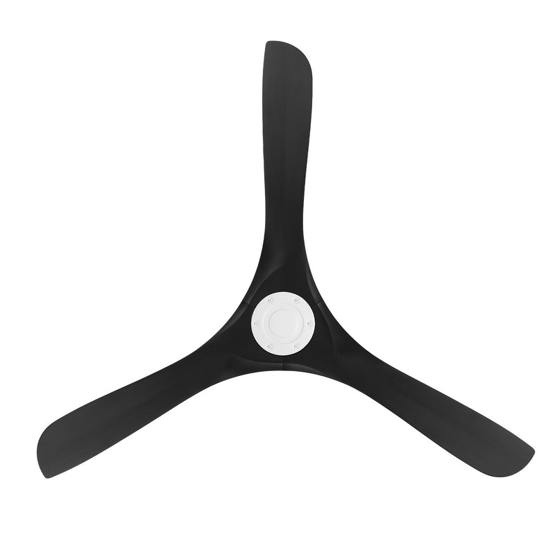 Modern Forms Fans FR-D2504-60-MW/MB 60" Ceiling Fan, Matte White/Matte Black