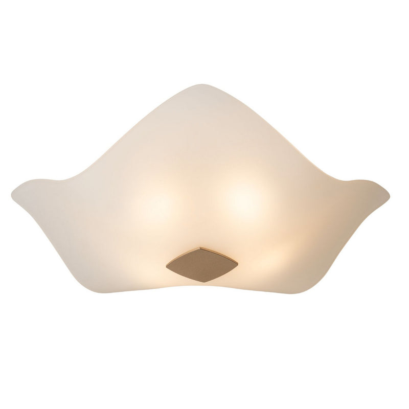 Hubbardton Forge 121500-SKT-84-FD0834 Four Light Semi-Flush Mount, Soft Gold