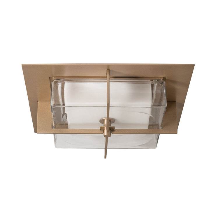 Hubbardton Forge 126400-LED-84-ZM0827 LED Flush Mount, Soft Gold