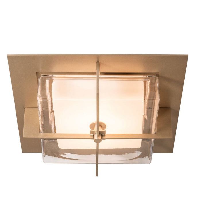 Hubbardton Forge 126400-LED-84-ZM0827 LED Flush Mount, Soft Gold