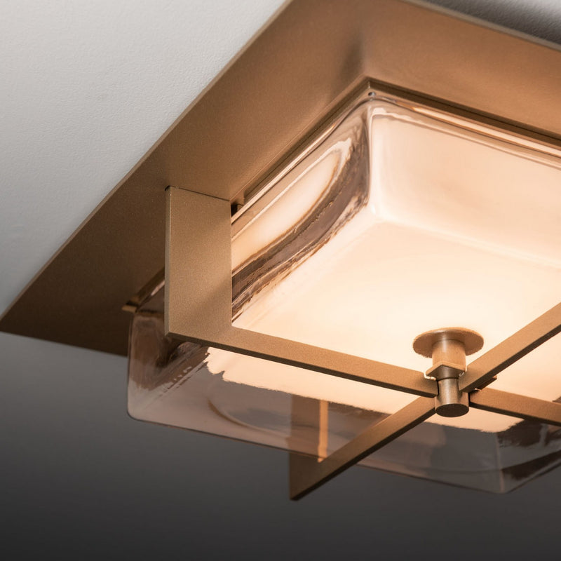 Hubbardton Forge 126400-LED-84-ZM0827 LED Flush Mount, Soft Gold