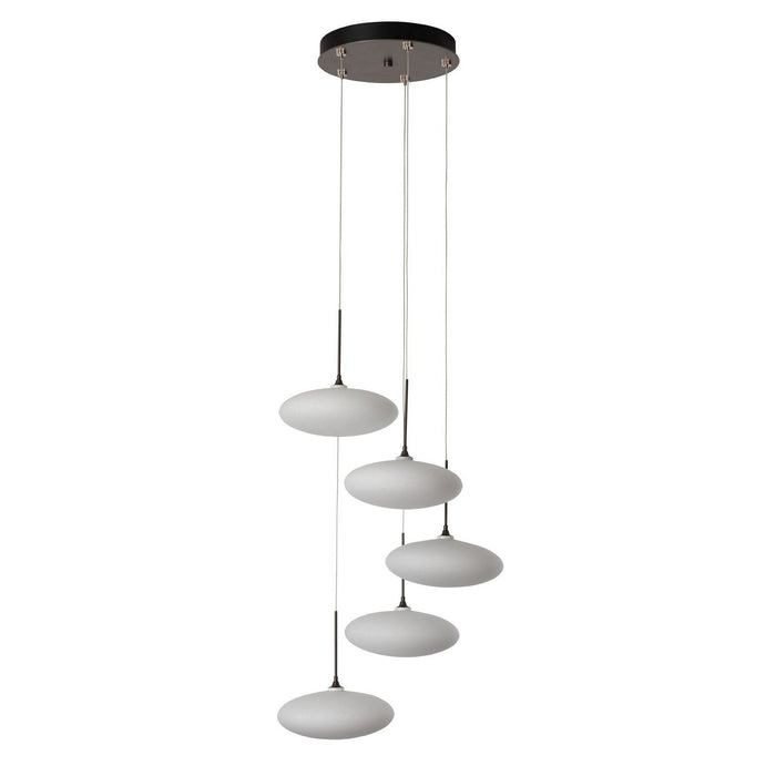 Hubbardton Forge 131146-SKT-STND-07-GS0818 LED Pendant, Dark Smoke