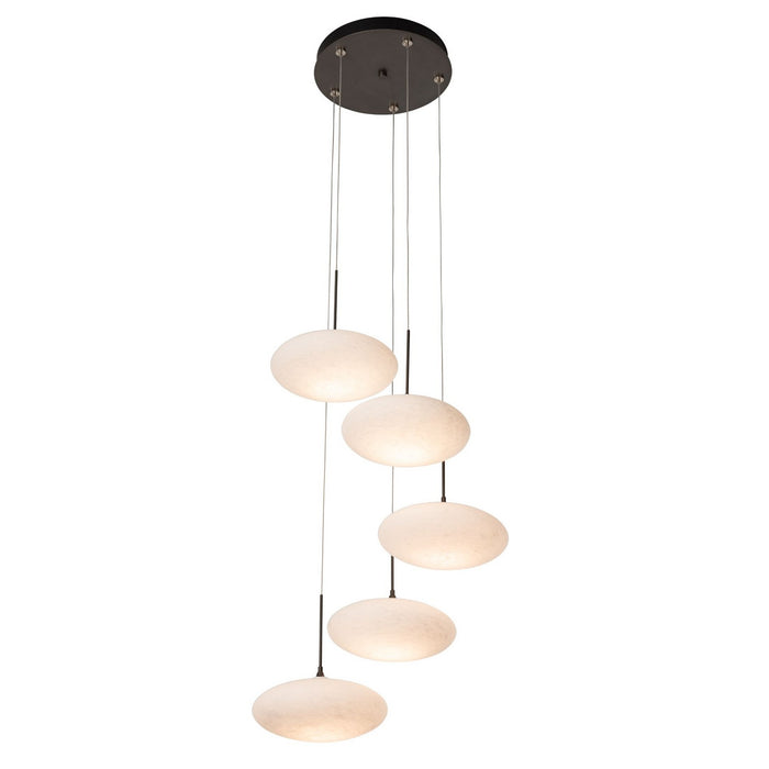 Hubbardton Forge 131146-SKT-STND-07-GS0818 LED Pendant, Dark Smoke