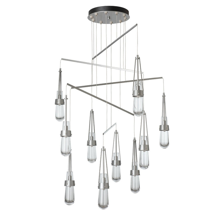 Hubbardton Forge 131149-SKT-STND-82-ZM0434 LED Pendant, Vintage Platinum