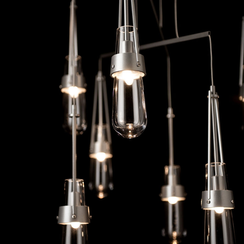 Hubbardton Forge 131149-SKT-STND-82-ZM0434 LED Pendant, Vintage Platinum