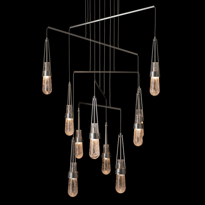 Hubbardton Forge 131150-SKT-STND-85-YG0434 LED Pendant, Sterling